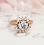 Image result for Flower Engagement Ring