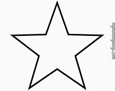 Image result for Star Cut Out for 8 Inch Circle