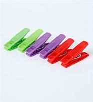 Image result for Plastic Clothes Clips