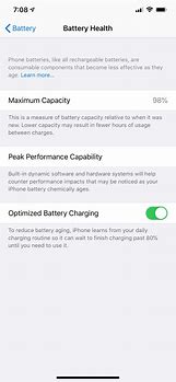 Image result for iPhone Battery Heatlh