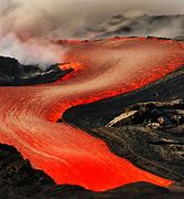 Image result for Volcano Lava River