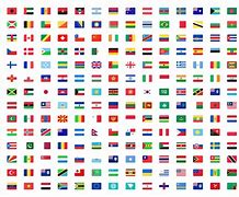 Image result for List of All Country Flags