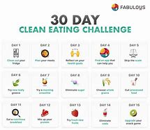 Image result for 30-Day Challenge Food List