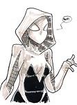 Image result for Gwen Stacy Draw Spider Verse