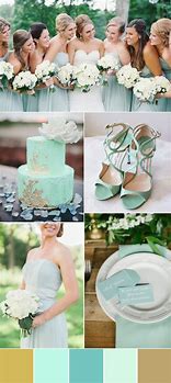 Image result for Mint Gold Wedding Colors