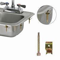Image result for Blanco Drop in Sink Mounting Clips