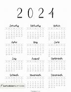 Image result for 2024 Mini Calendar