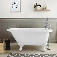 Image result for 54 Inch Acrylic Clawfoot Tub