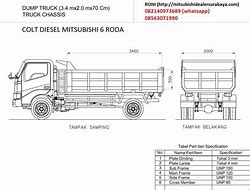 Image result for Ukuran Bak Dump Truck