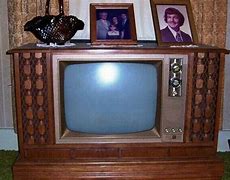Image result for Old TV On School Stand