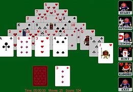 Image result for Pyramid Solitaire