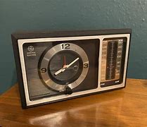 Image result for Vintage GE Clock Radio