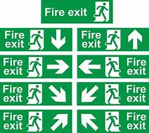 Image result for Emergency Exit Sign Malaysia