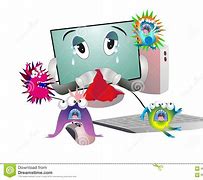Image result for Funny Computer Virus Cartoon
