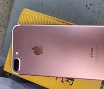 Image result for Black Screen Rose Gold iPhone 7 Plus