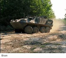 Image result for Bison Armoured Personnel Carrier