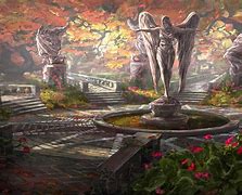 Image result for Medieval Garden Concept Art