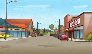 Image result for Small Town Cartoon