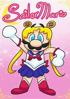 Image result for Anime Mario Meme