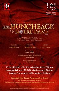 Image result for The Hunchback of Notre Dame Musical Poster