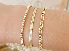 Image result for Gold Herringbone Bracelet