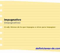 Image result for impugnativo