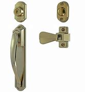 Image result for Storm Door Handle Lock On Top