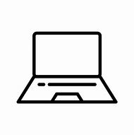 Image result for Laptop Icon Line Art