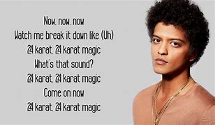Image result for 24 Karat Magic Lyrics