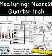 Image result for Measuring to Nearest Inch Worksheet