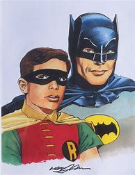 Image result for Batman Retro Art