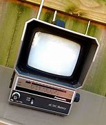 Image result for Vintage Portable TV