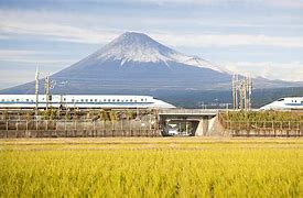 Image result for Shinkansen Mount Fuji