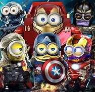 Image result for Marvel Minions 3D