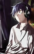 Image result for Anime Boy Headphones
