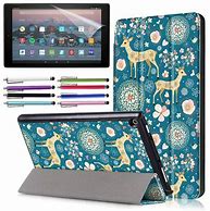 Image result for Kindle Fire 10 Cover with Tri-Fold Stand