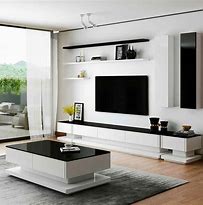 Image result for Glass Coffee Table and TV Stand