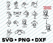 Image result for ASL Sign Language Words