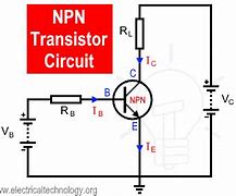 Image result for Simple NPN Transistor Circuit