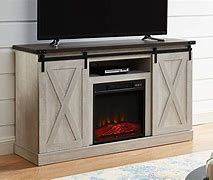 Image result for White Fireplace TV Stand 65