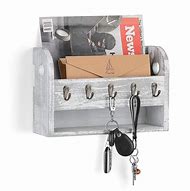 Image result for Mail Holder with Key Hooks