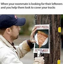 Image result for Meme Arriving with Pizza