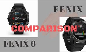 Image result for Fenix 5 vs 6
