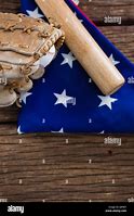 Image result for Baseball Bat American Flag