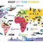 Image result for Map with All Countries in the World Scaled by Size