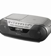 Image result for Vintage Sony Boombox CD Cassette Player