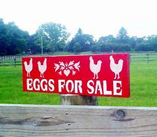 Image result for Eggs for Sale Sign