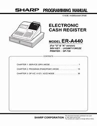Image result for Sharp ER-A440 Cash Register