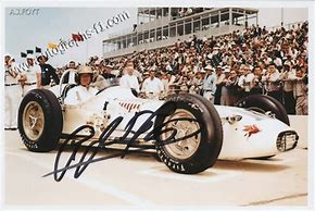 Image result for Photos of a J. Foyt Autographs