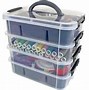 Image result for Small Stackable Storage Bins
